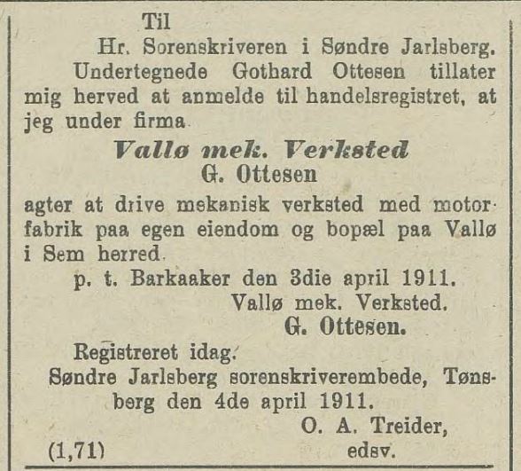 Fil:1911 Vallø Mek verksted.jpg
