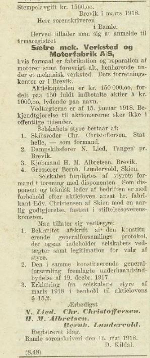 1918 Sætre mek verksted.jpg