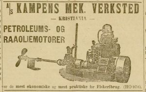 1911 Kampen mek verksted (Stavanger Aftenblad)
