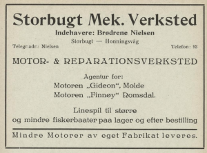 Storbugt Mek. Verksted (Adressebok for Finnmark 1930)