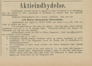 1912 H Haagensen Aksje 1.jpg