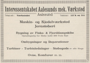 Ålesunds mek verksted (1917)