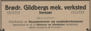 Brødrene Gildberg 1919