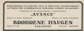 1917 Brødrene Haugen - Avance.png
