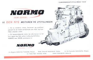 Reklame for Normo (1959) Fra Gokstad Kystlag
